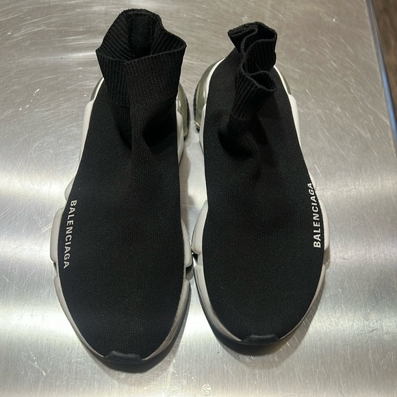 Authentic Balenciaga Black Speed Trainers - Picture 1 of 5